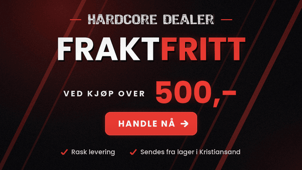 Handle for over 500,- for fraktfri levering!